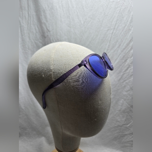 V.P.I. Blue and Purple Cat Eye Fashion Y2K Sunglasses - New - Picture 8 of 8